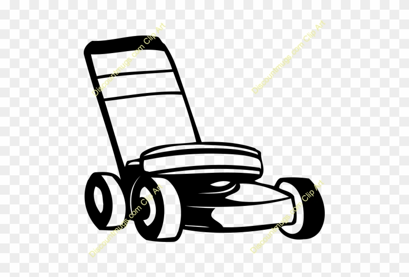 Free Lawn Mower Right Clipart - Clip Art #294612