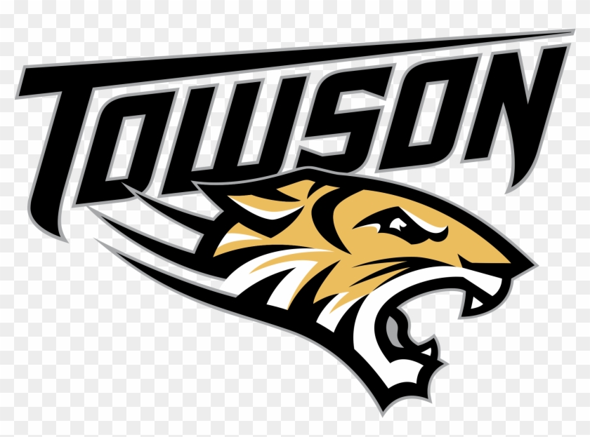 Towson Tigers Logo Black And White - Towson Tigers Logo #294757