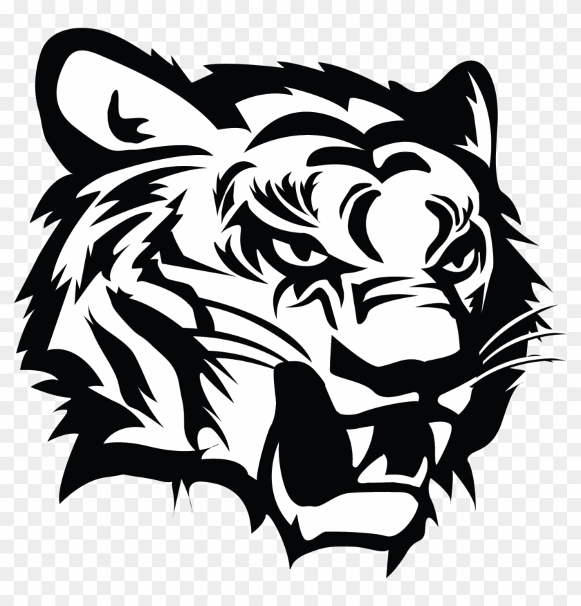 tiger clipart black