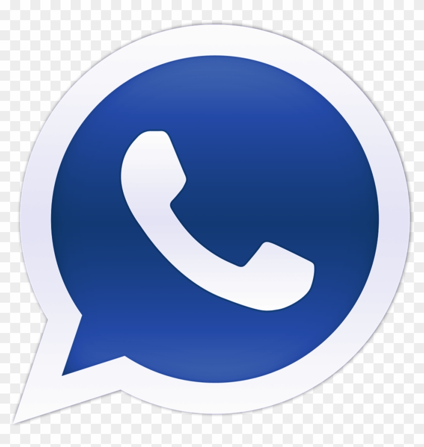 Blue Whatsapp Logo - Whatsapp Icon Blue Png - Free Transparent PNG