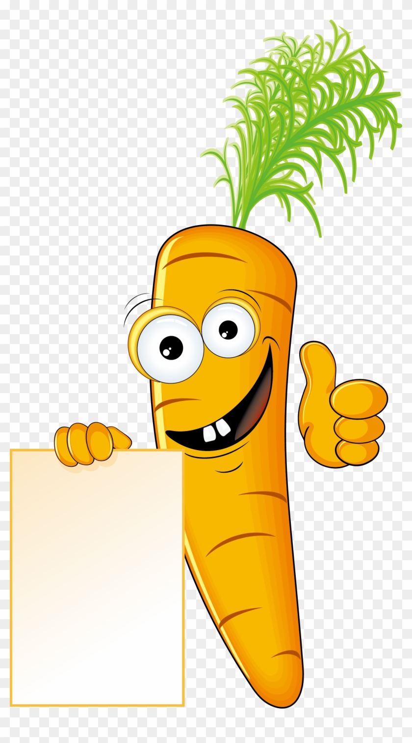 Vegetable Cartoon Humour Clip Art - Vegetable Cartoon Humour Clip Art #294985