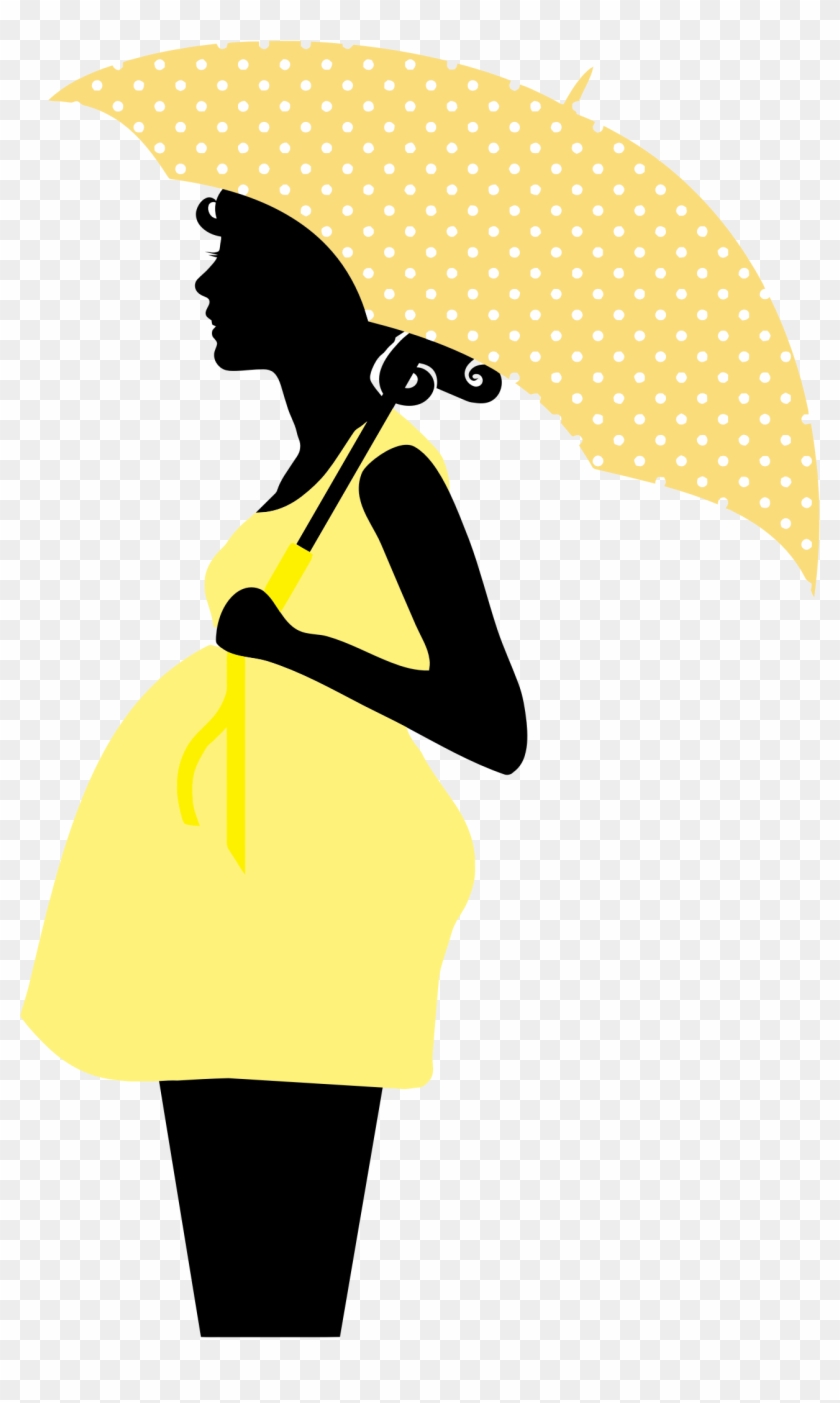 Woman Illustration - Pregnant Woman Clip Art #295018