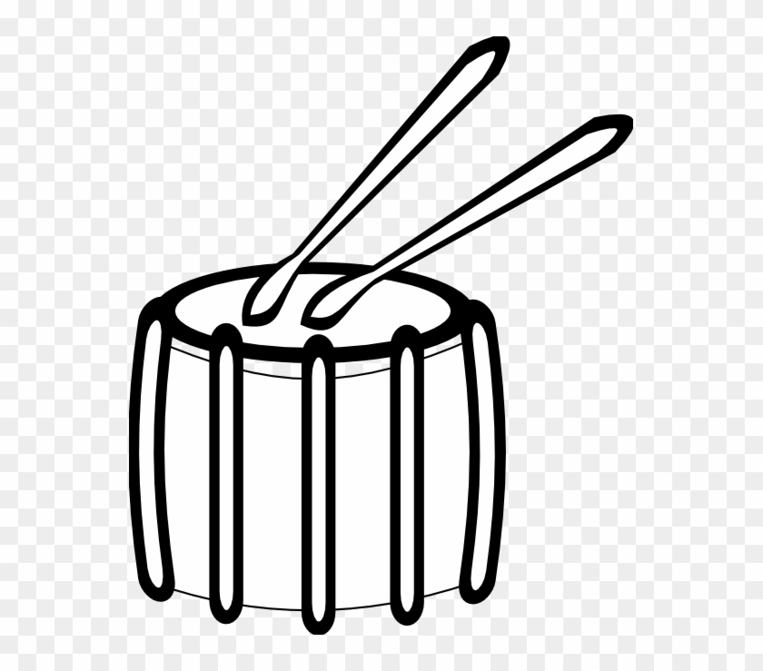 Snare Drum Clipart Black And White - Drum Roll Animated Gif #295027