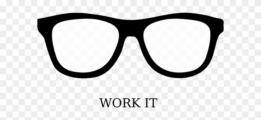 Work It Nerd Clip Art At Clker - Geek Glasses Clip Art Png #295033