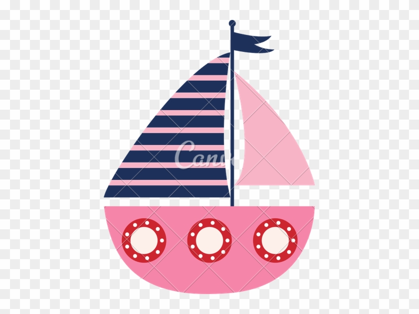 Pin Boat Clipart Transparent - Sail Boatvector #295184