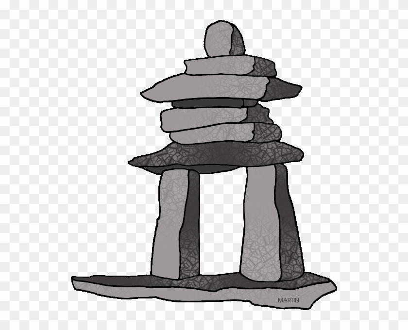 Far North Inuksuk - Inukshuk Clipart #295228