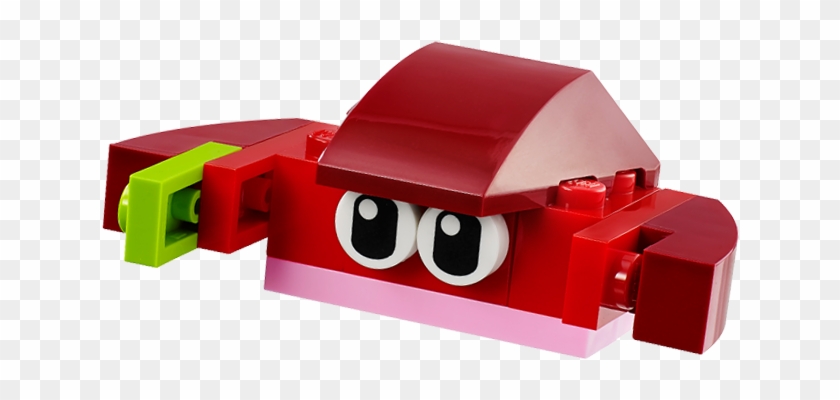 Boat Clipart Lego - Lego 10707 - Classic Red Creativity Box #295234