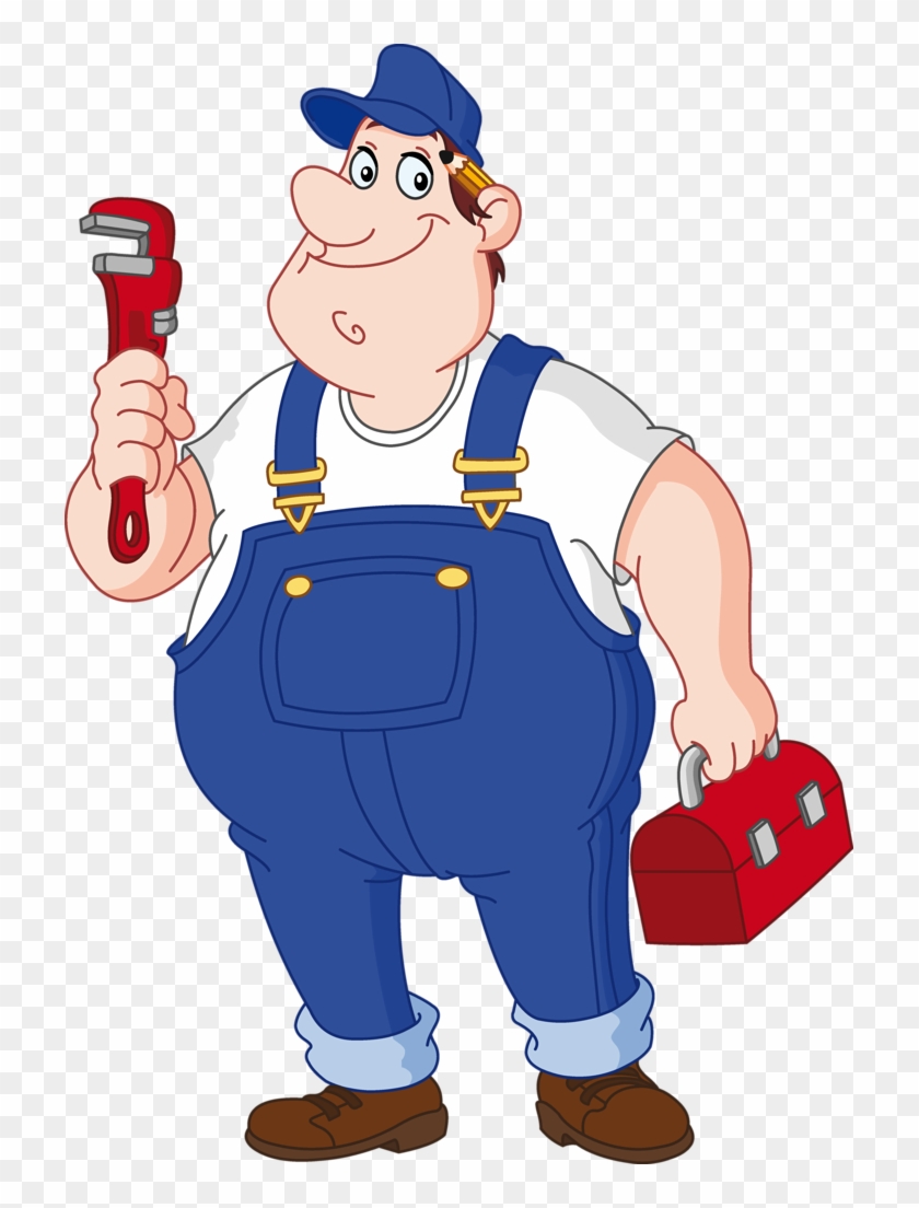 Cute Plumber Cartoon #295249