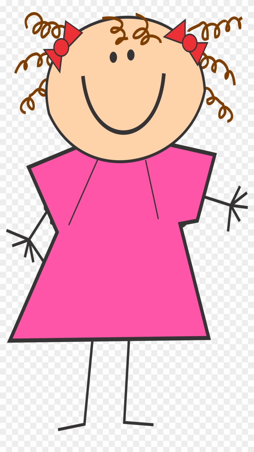 Girl 2 - Funny Girl Clipart #295279