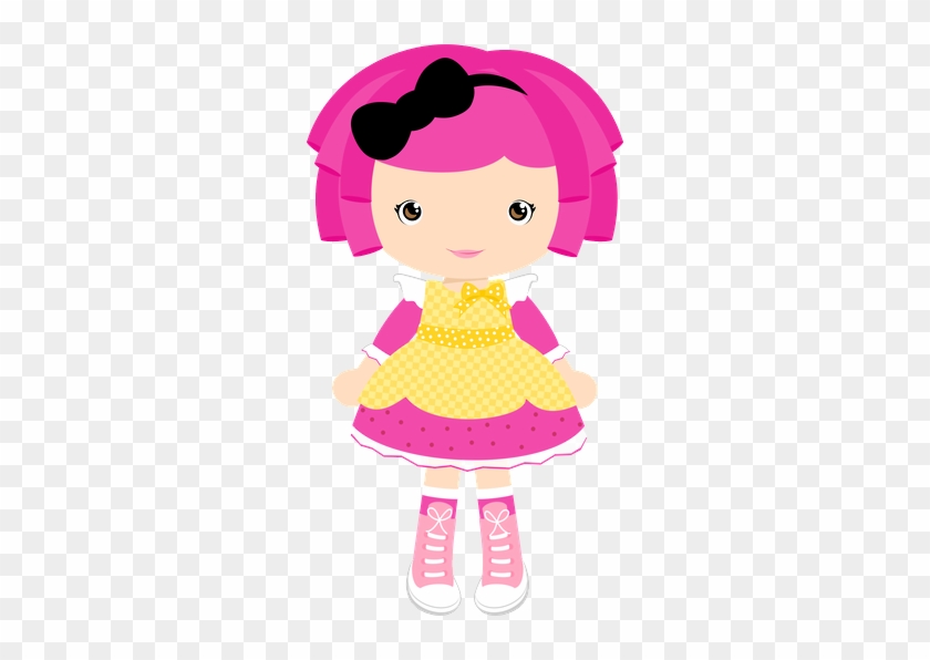 Cute Clipart, Lalaloopsy Party, Girl Cartoon, Girl - Pink Doll Clipart #295290