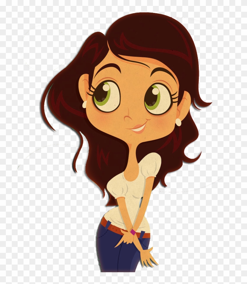 Cute Girl Png Picture - Girl Vector Png #295369