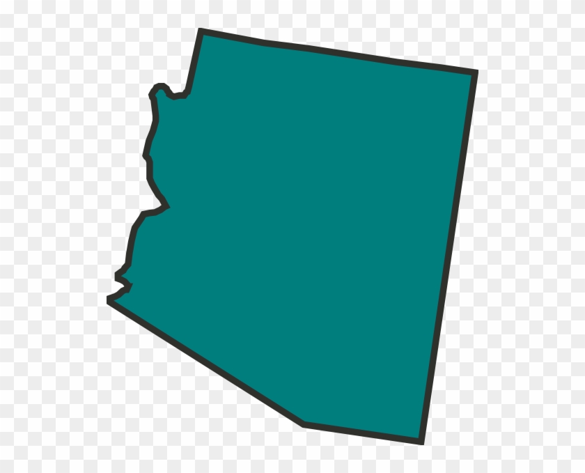 Teal Arizona Clip Art At Clker - Clip Art Arizona #295367