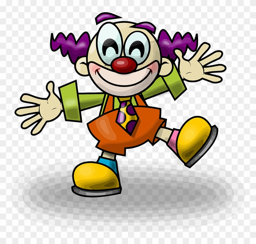 Cartoon Basketball Pictures 25, Buy Clip Art - Funny Clown Cartoon #295425