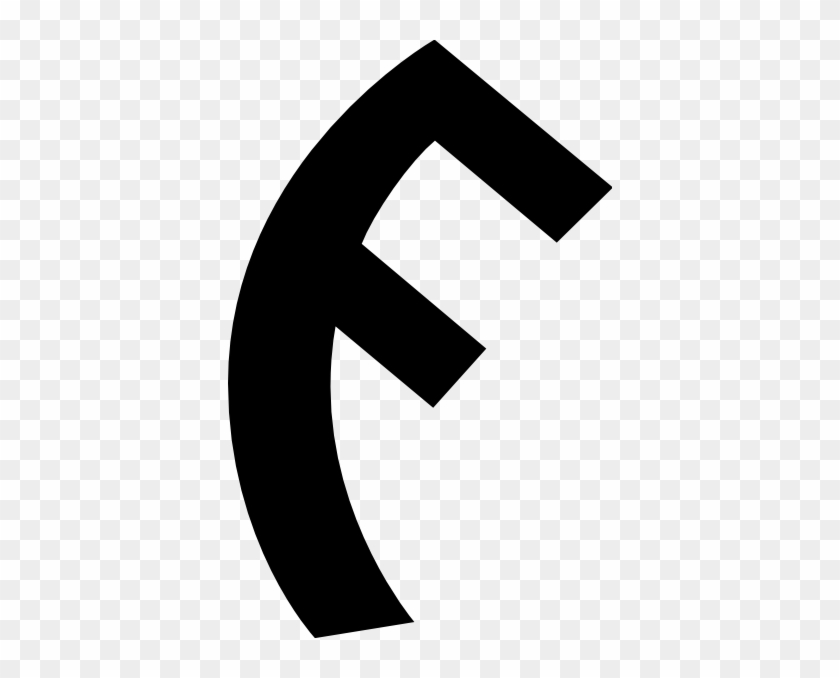 Old Turkic Letter G Clip Art Free Vector 4vector - Letter #295432