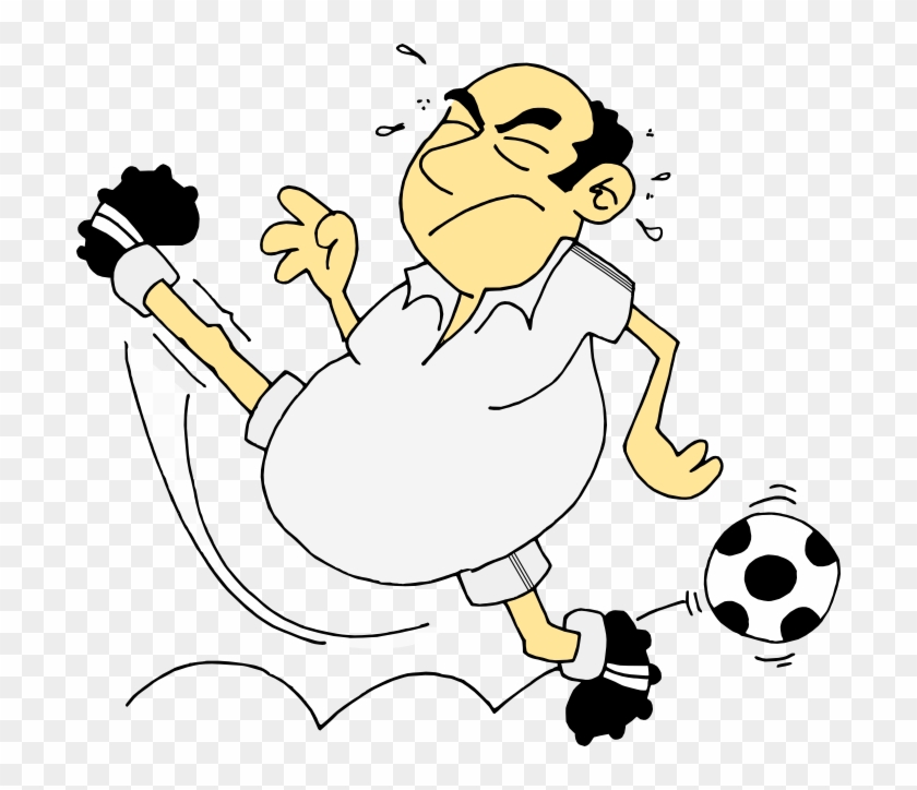 Funny Sports Clipart - Clipart Fotbal #295435
