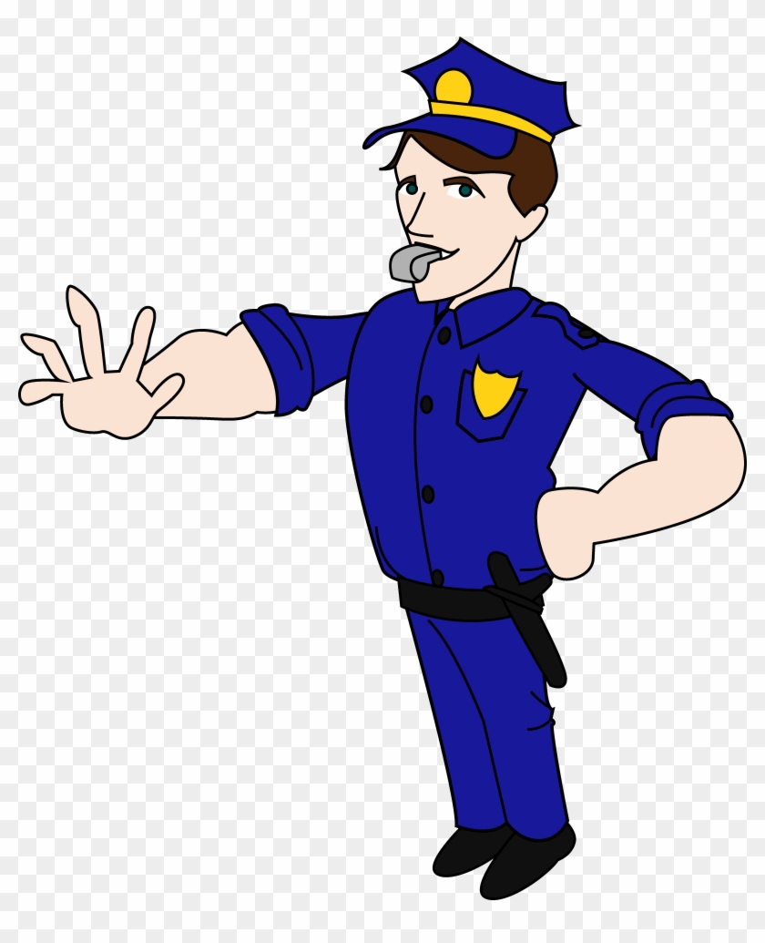 Related Police Clipart - Policeman Clipart #295481