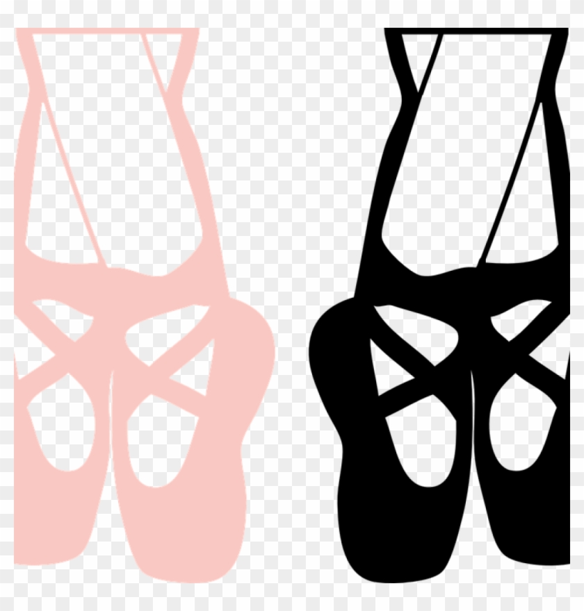 Dance Shoes Clipart Dance Girl Feet Free Vector Graphic - Ballet Shoes Transparent Background #295545