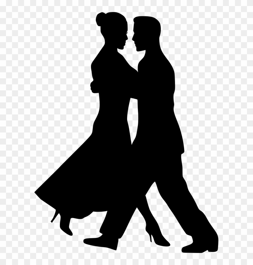 Ballroom Dance Shoes Are Built To Reflect The Style - Dancing Couple Clipart #295555