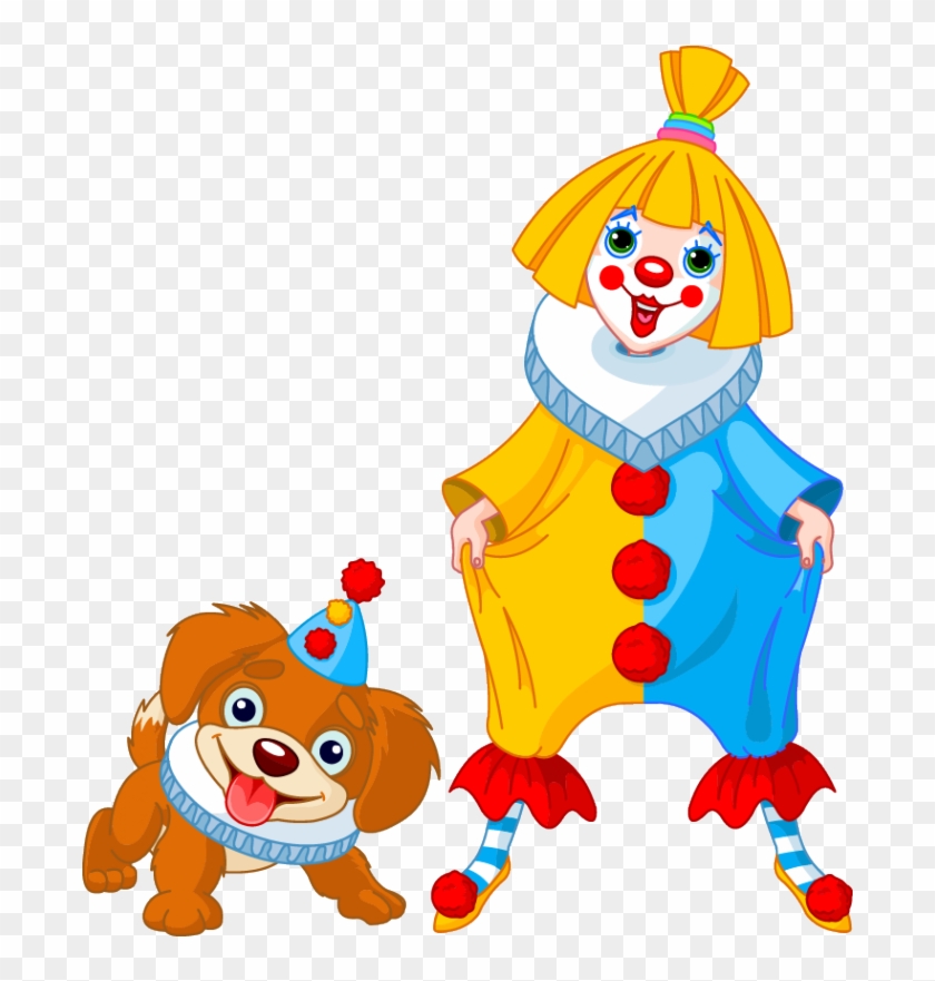 Cartoon Girl Clown #295556