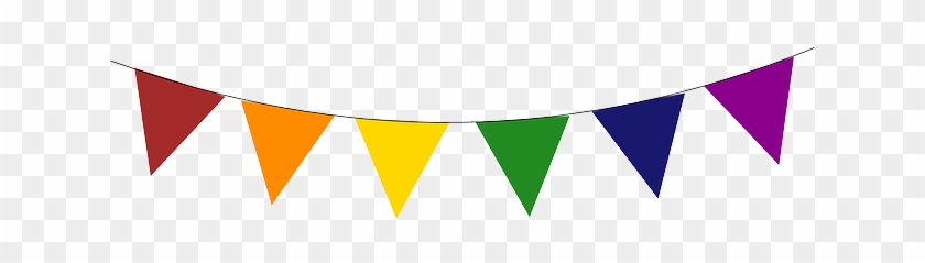 Birthday Flag Banner Clipart - Clip Art Pennant Banner #295571