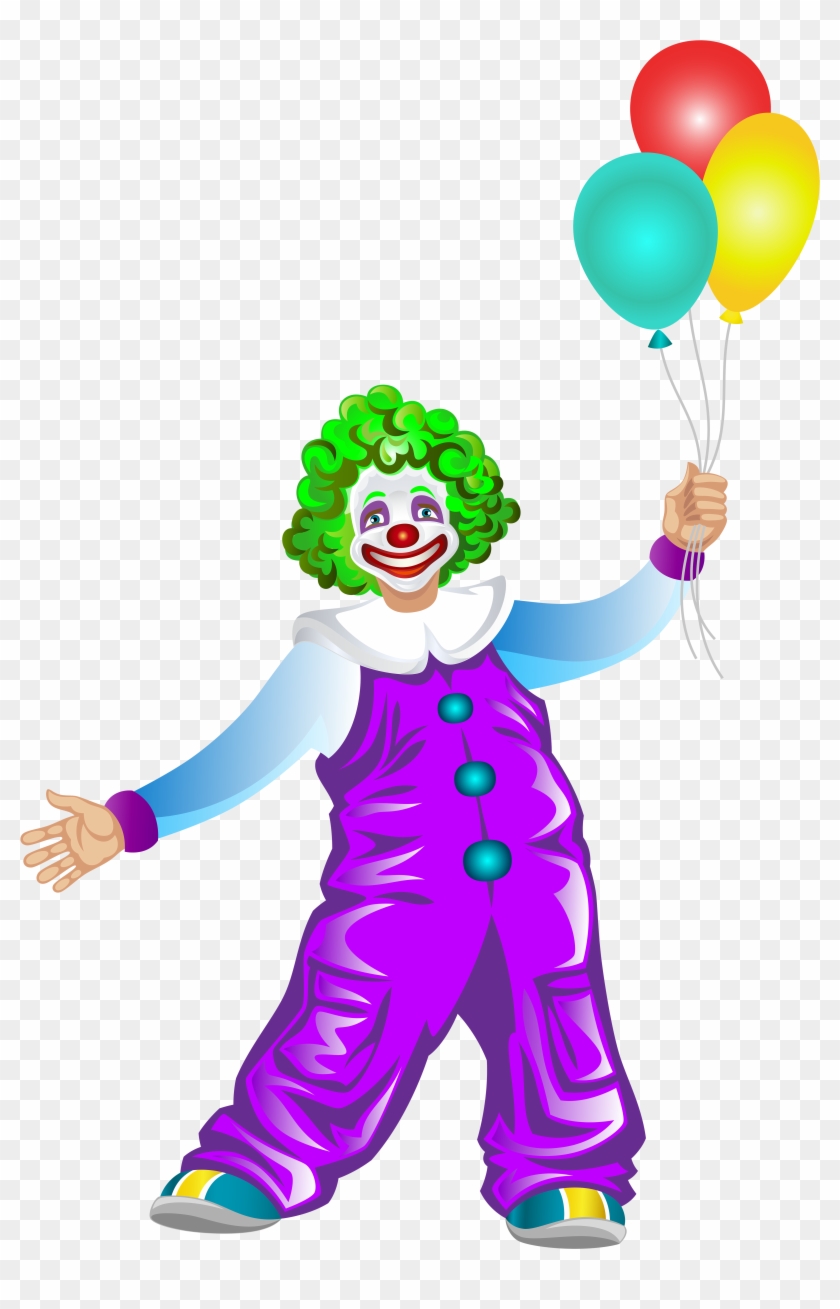 Clown Png Transparent Clip Art Image - Clown Transparent #295604