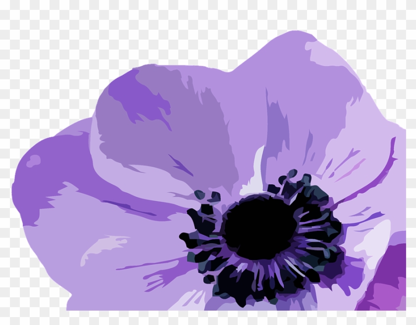 Purple Violet Cliparts 17, Buy Clip Art - Purple Flower Vector Png #295646