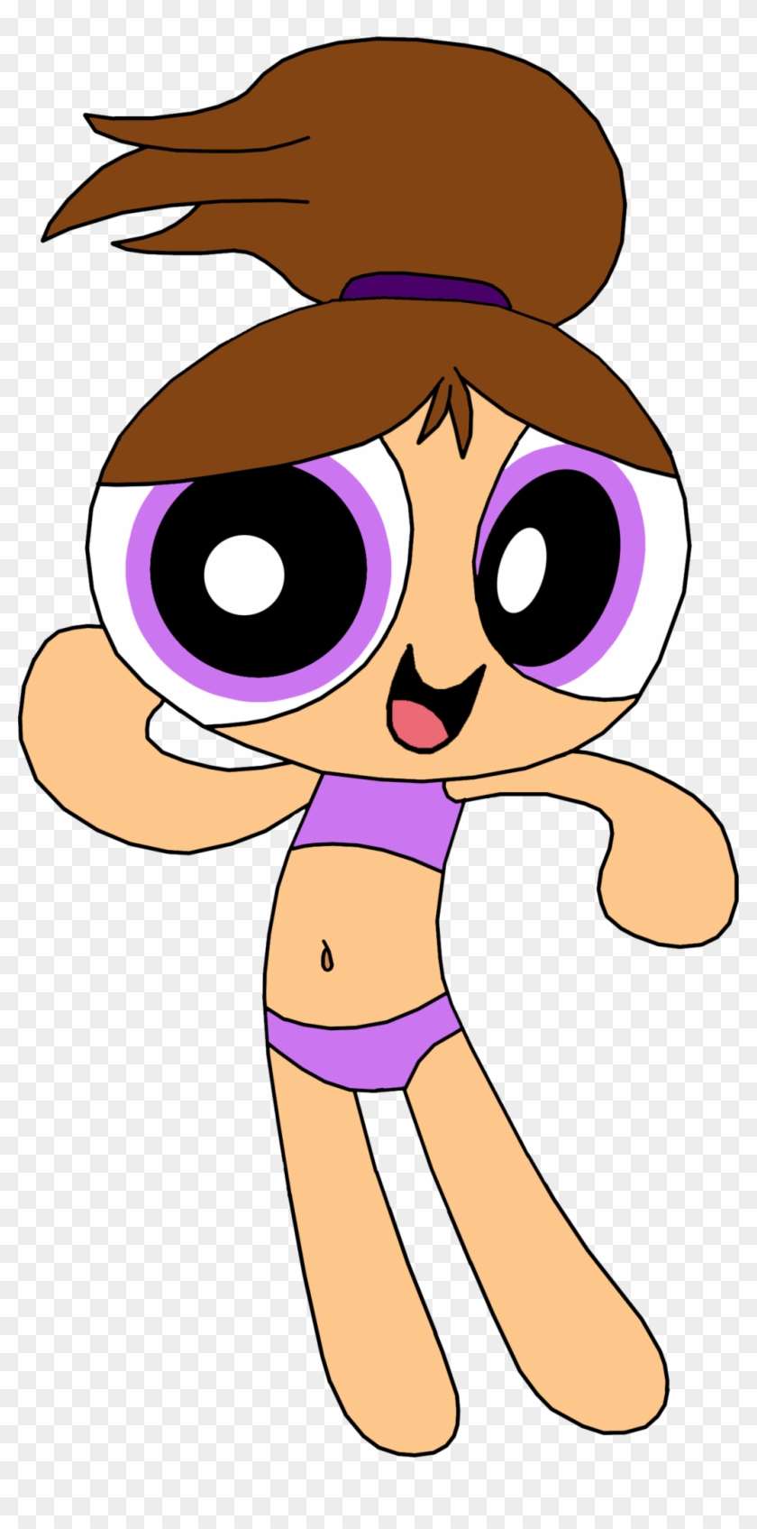 Bliss Swimsuit Drawing Bikini - Powerpuff Girl In Bikini #295647