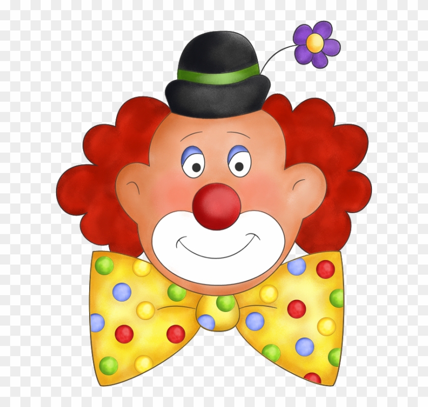Molduras Carnaval E Palhaços Em Png - Clown Face Clipart Free #295653