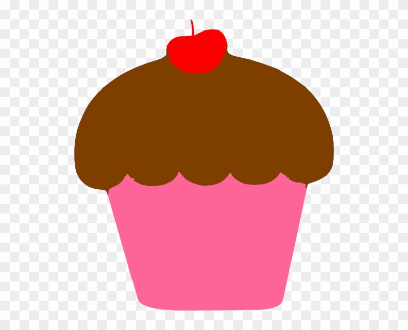 Cupcake Clipart With Cherry #295734