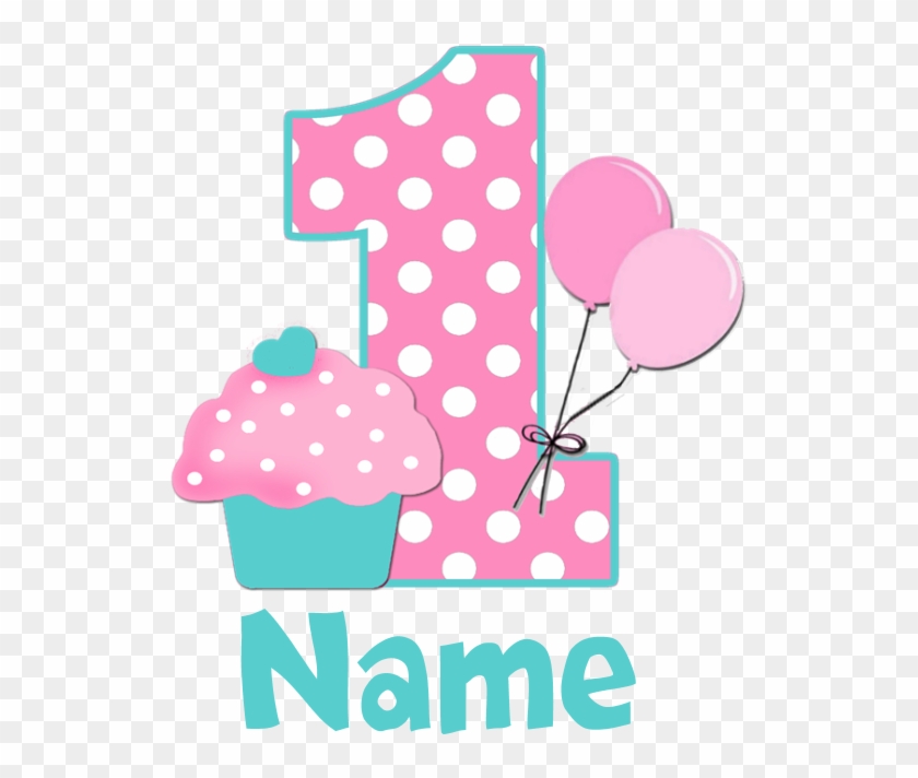 Graphics For 1st Birthday Cupcake Graphics - 1st Birthday Clipart Png #295769