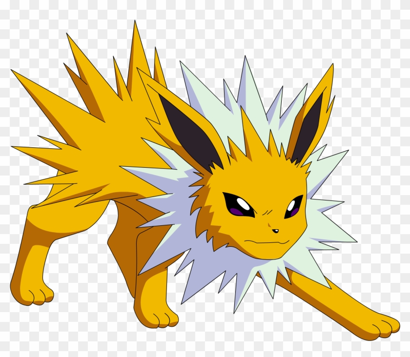Imprimer Le Dessin En Couleurs Pokemon Numéro Pokemon Jolteon Free Transparent PNG Clipart