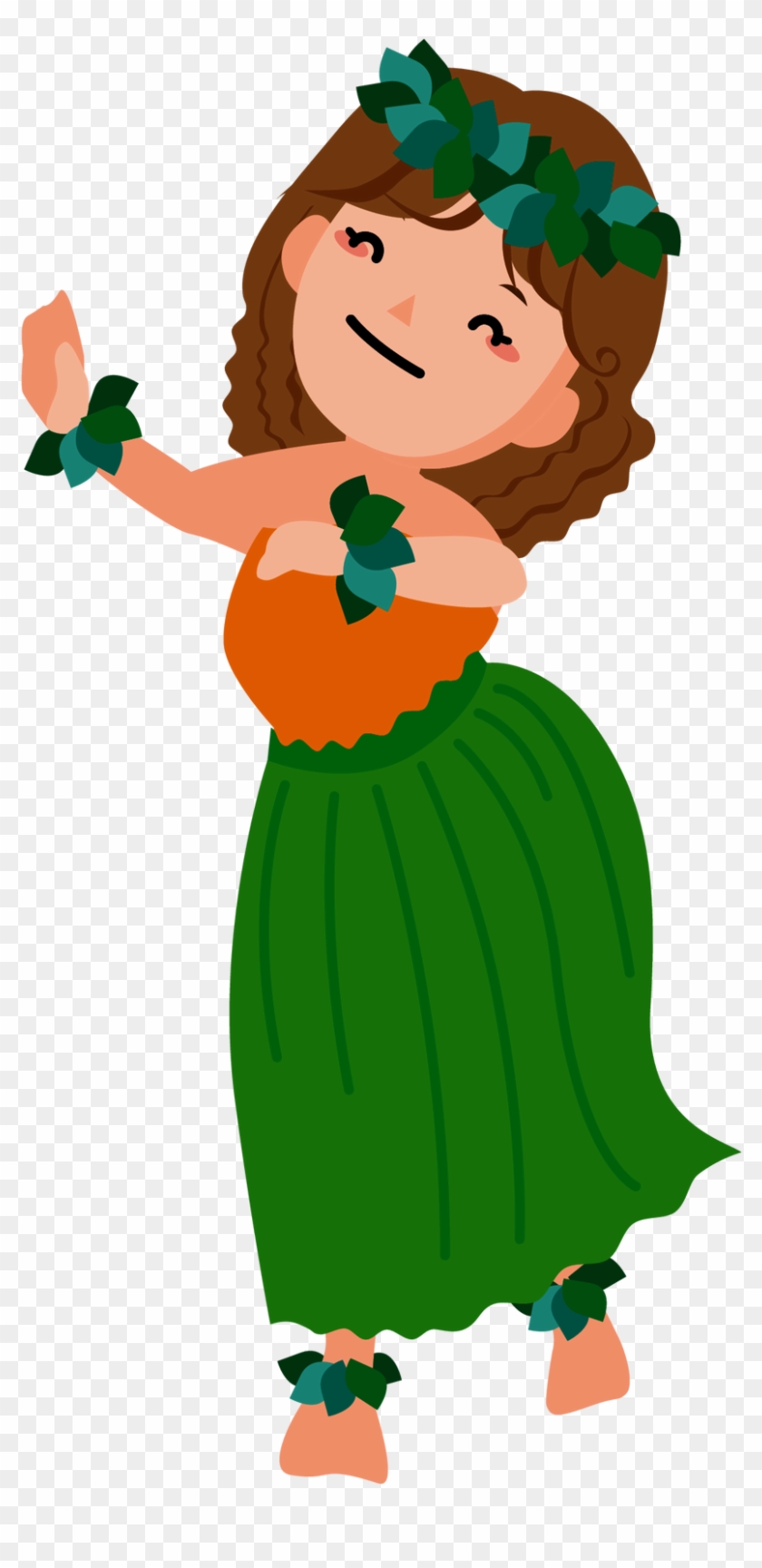 Hawaiian Aloha Tropical - Cartoon #295906