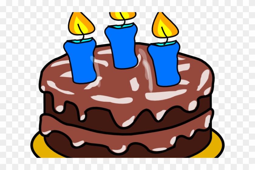 Birthday Cake Clipart Candle - Birthday Cake Clip Art #295955