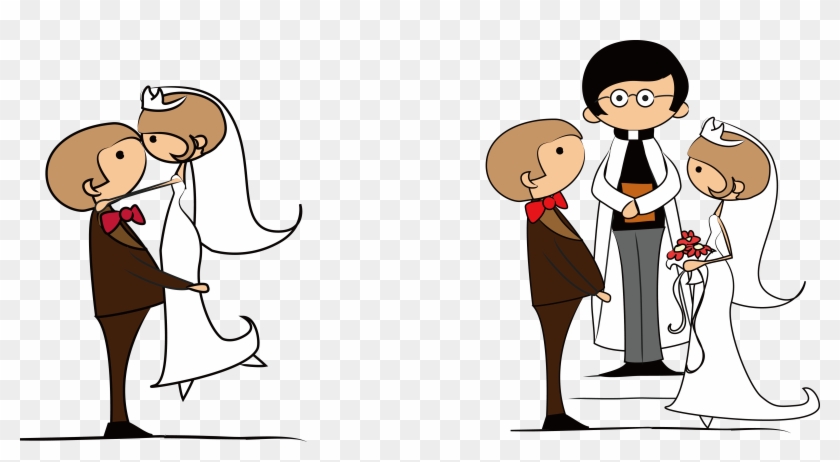 Wedding Invitation Cartoon Clip Art - Free Graphic Wedding #296017
