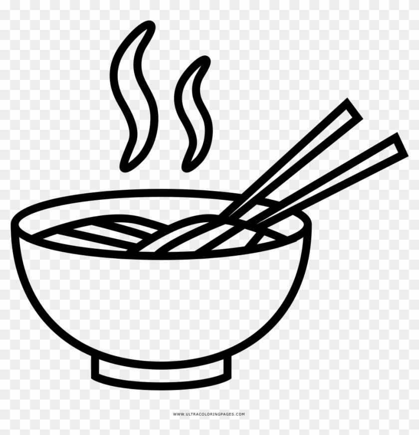 Noodles Coloring Page - Sopa Para Colorear #296013