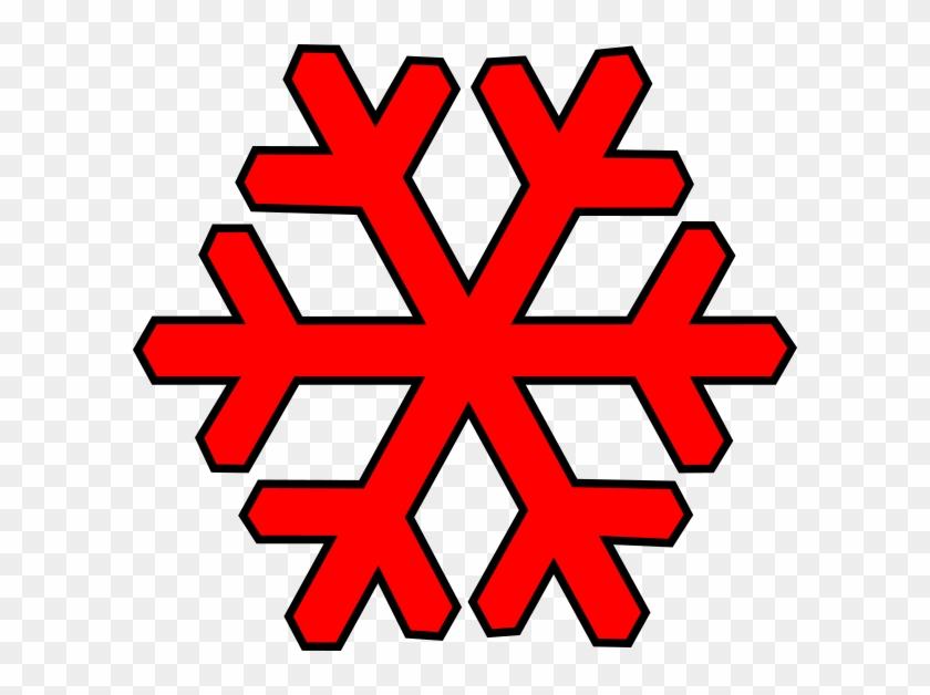 Snowflake Red Kid Clip Art At Clker - Snowflake Red Kid Clip Art At Clker #296052