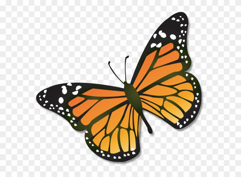 Monarch Butterflies Clipart - Clip Art Monarch Butterfly #296090