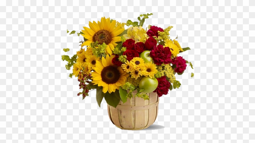 Sunflower Bouquet Png - Sunflower Pot Png #296098
