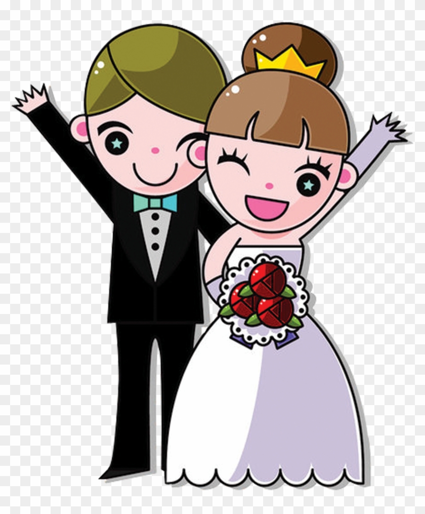 Bride Marriage Wedding Couple - Bride And Groom Animation #296160