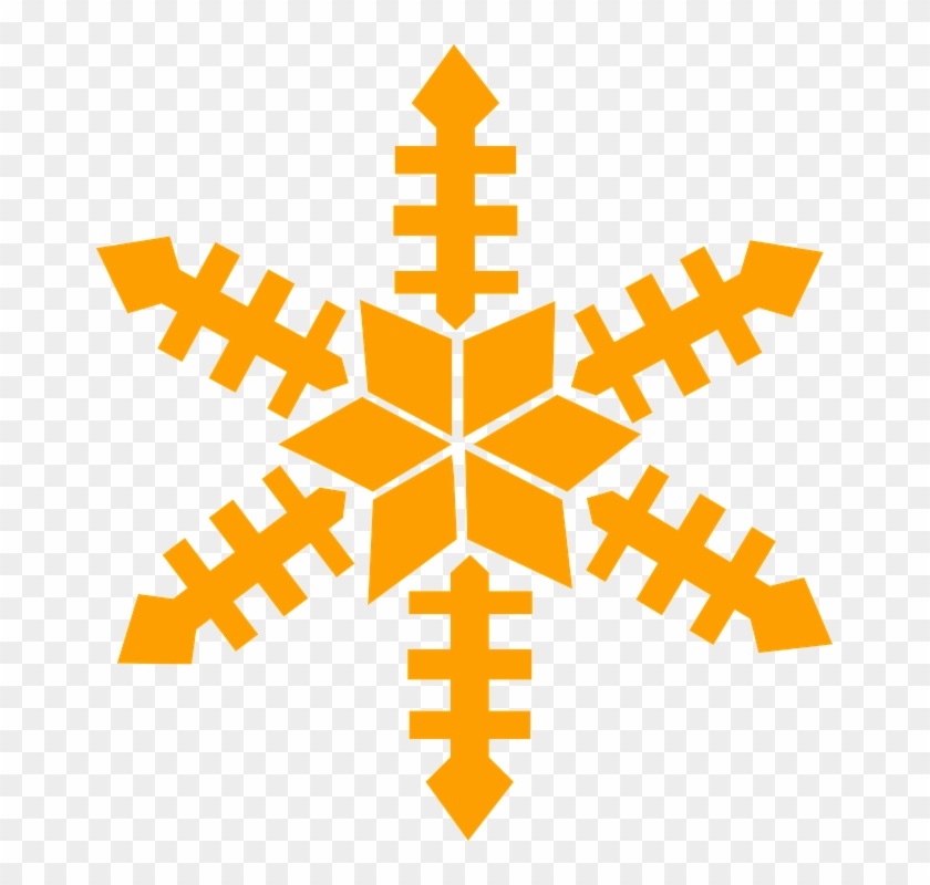 Snowflake Images Clipart 10, - Winter Snowflake Embroidery Design #296194