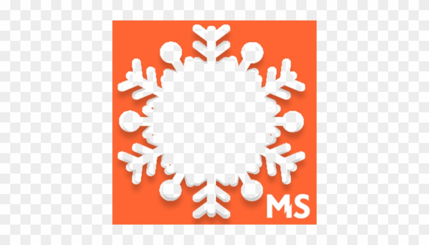 Show Your Support For The Ms Society This Christmas - Snowflake #296199