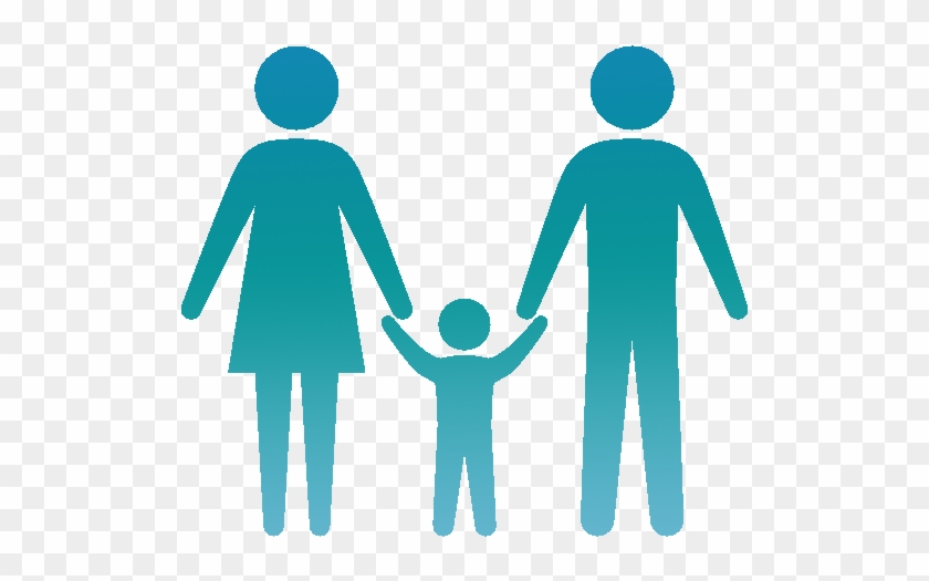 Family Of Three Clipart - Family Of Three Clipart #296318