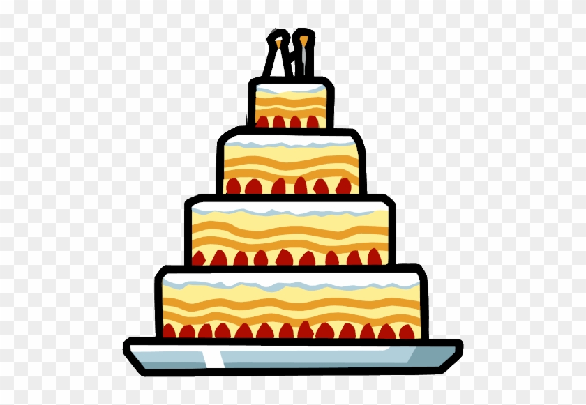Wedding Cake - Scribblenauts Cake #296375
