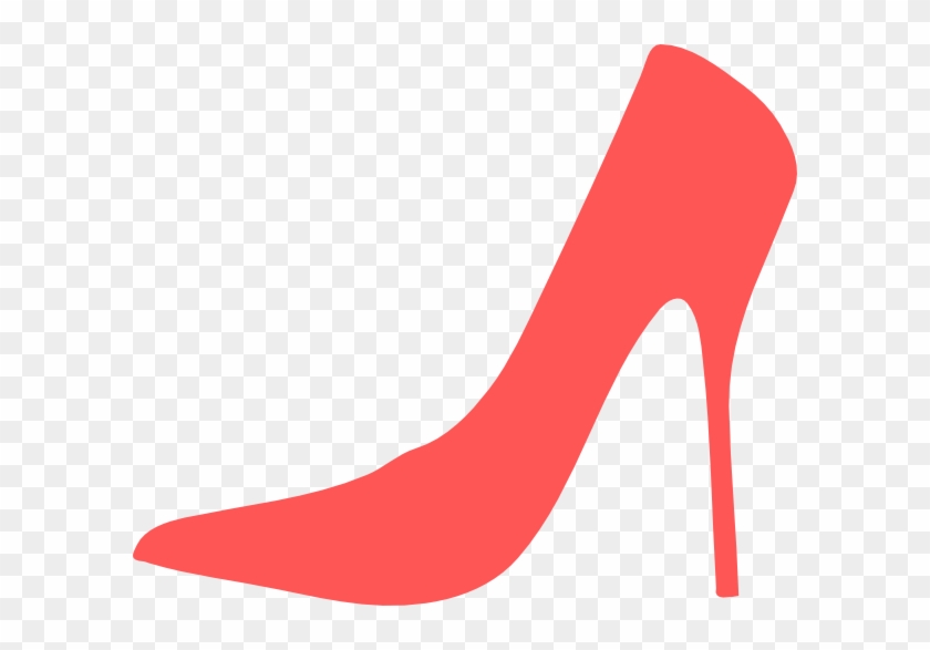 Heels Clipart Cartoon - Red High Heel Clipart #296398