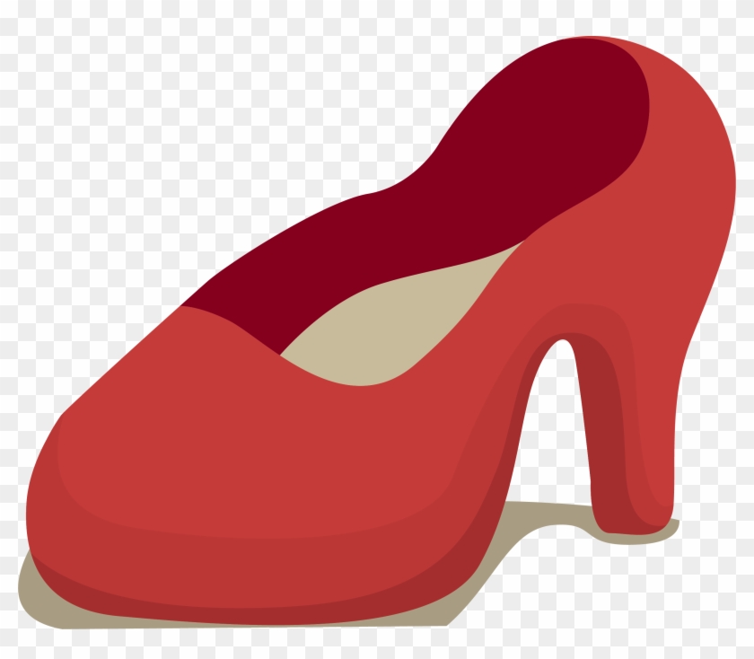 Red High-heeled Footwear Shoe - Red High-heeled Footwear Shoe #296438