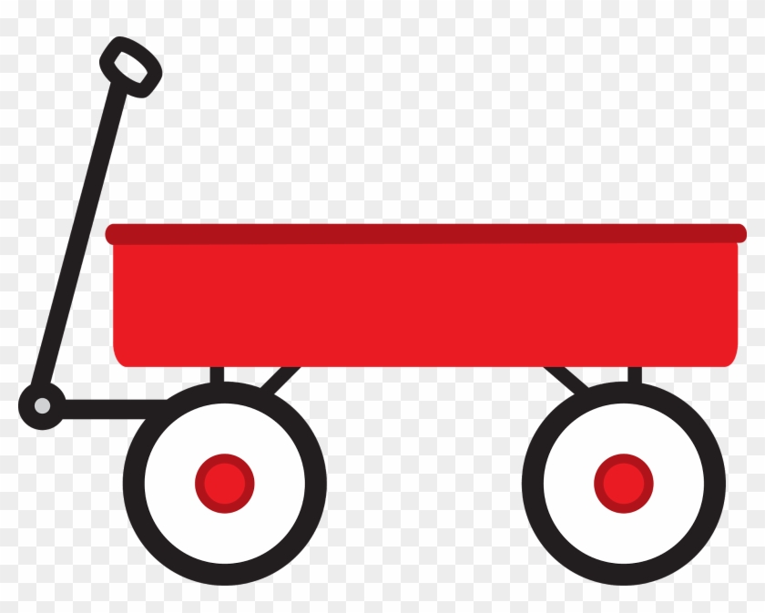 Vintage Toys Clip Art - Radio Flyer #296402