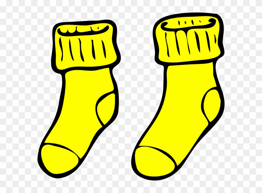 Yellow Socks Clipart - Socks Clip Art #296412