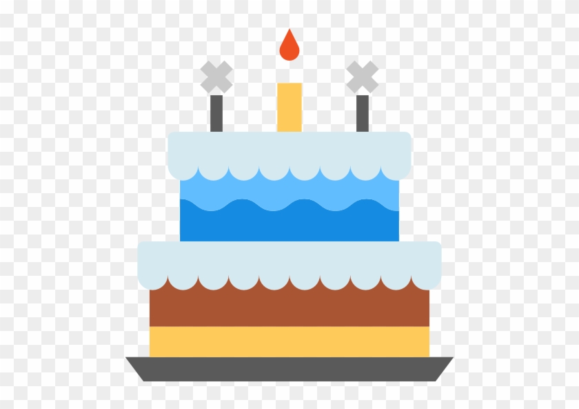 Birthday Cake Free Icon - Birthday Cake #296460