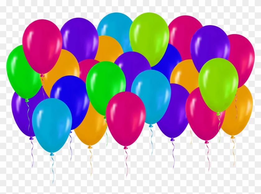 Colorful Balloons Png Clip Art - Colorful Balloons Png Clip Art #296474