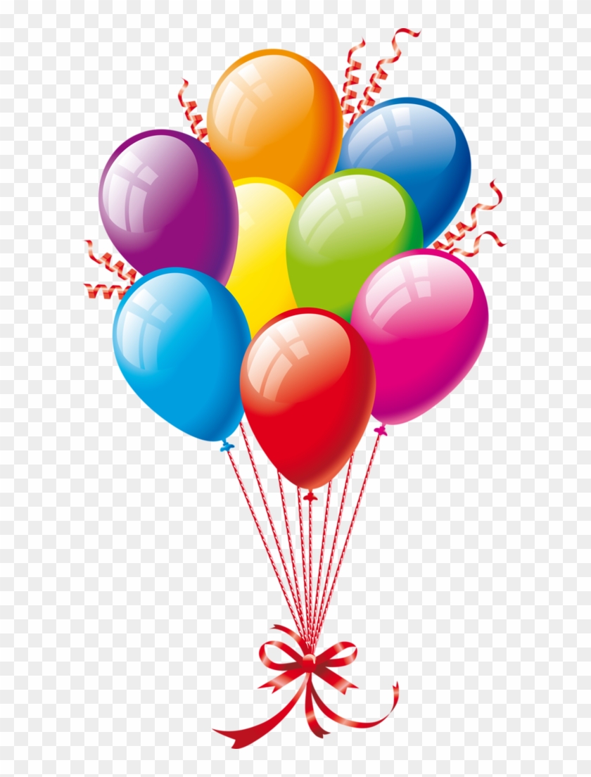 Birthday Balloons Clipart - Transparent Background Balloon Clipart #296488